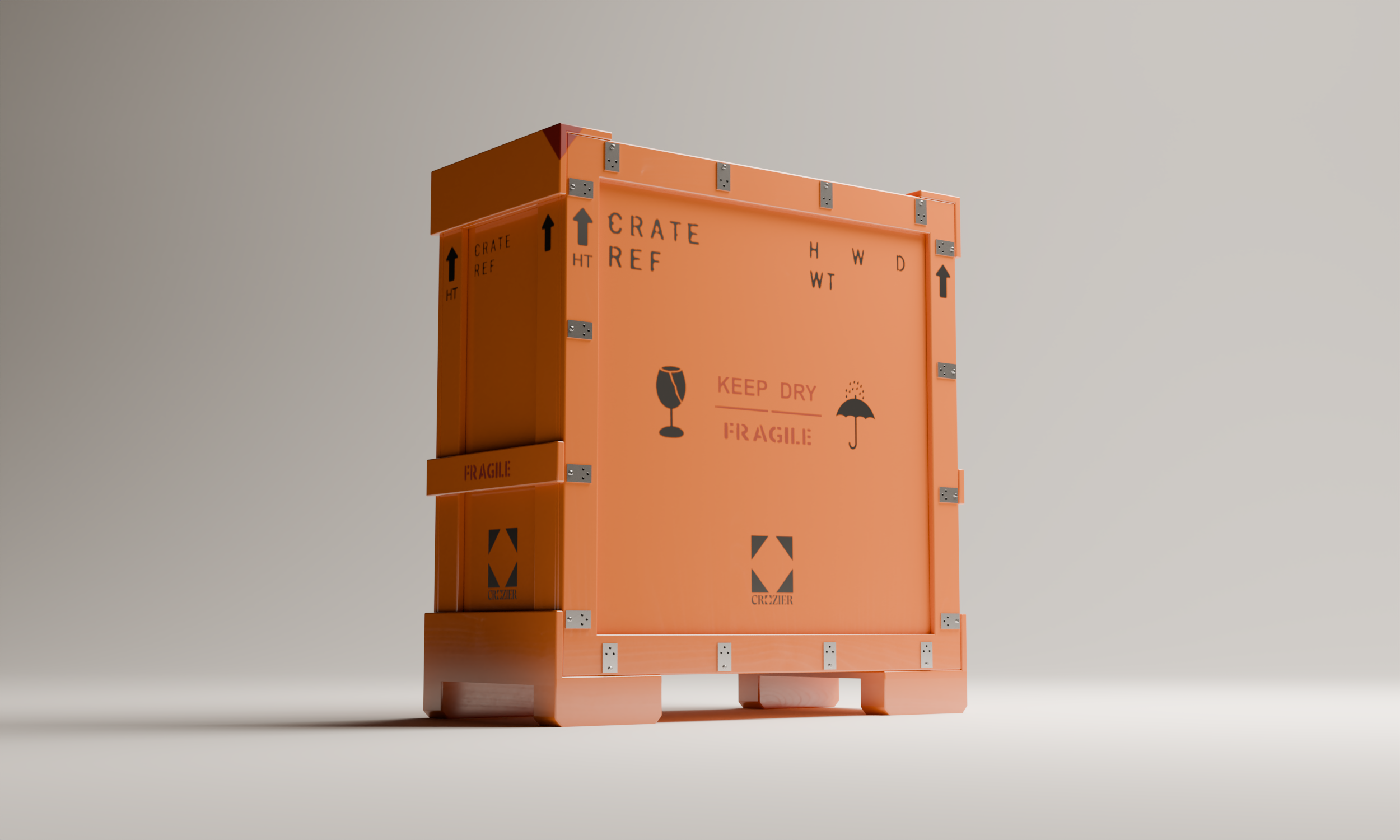 Orange Box Render