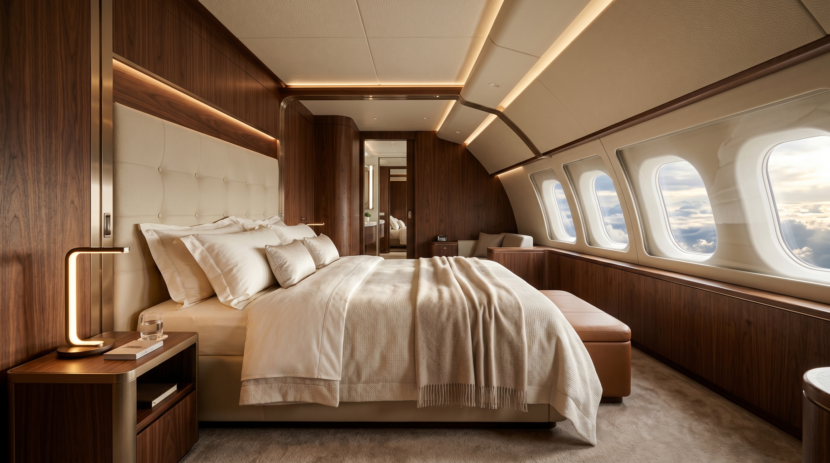 Aft lounge — cruise composition