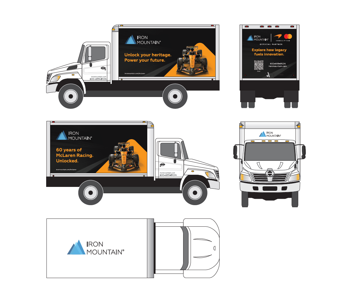 Iron Mountain fleet branding input reference